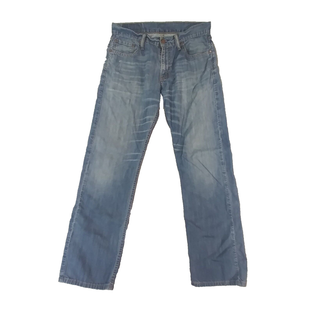Levis 514 Mens Jeans‎ 30x30 Regular Fit Straight Blue Denim Classic Pants